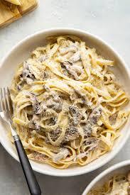 Fungi Alfredo (chicken)